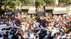 ચૈતર વસાવાના સમર્થનમાં ભીડ ઉમટી 