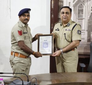 ભોપાભાઈએ વાગરા પોલીસ પરિવારનું ગૌરવ વધાર્યું