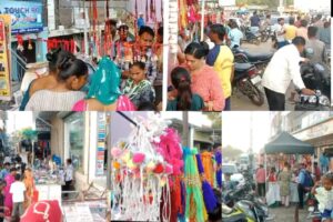 જિલ્લામાં અવનવી રાખડીઓનું ધુમ વેચાણ..